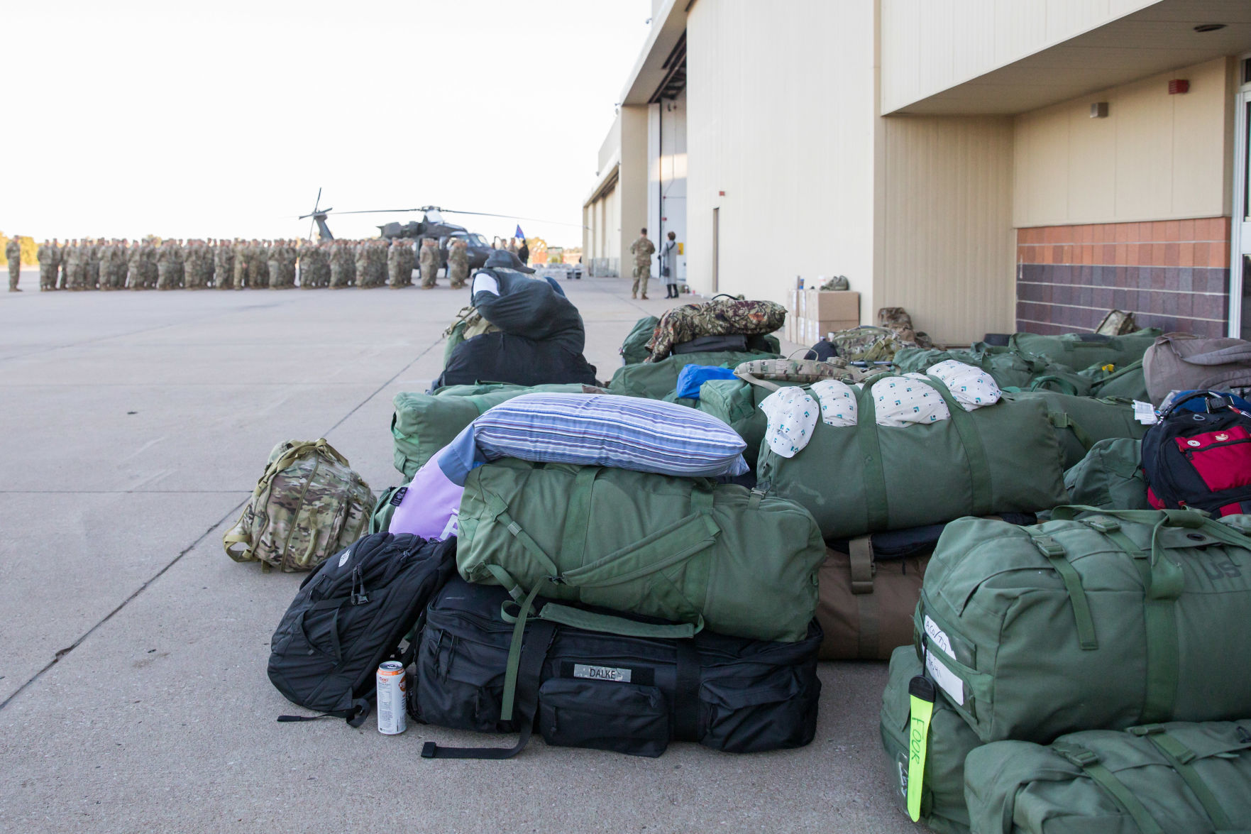 Okla National Guard Sendoff